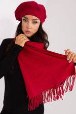 AT Warm Tassel Winter Shawl Scarf