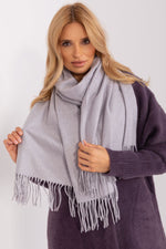 AT Warm Tassel Winter Shawl Scarf