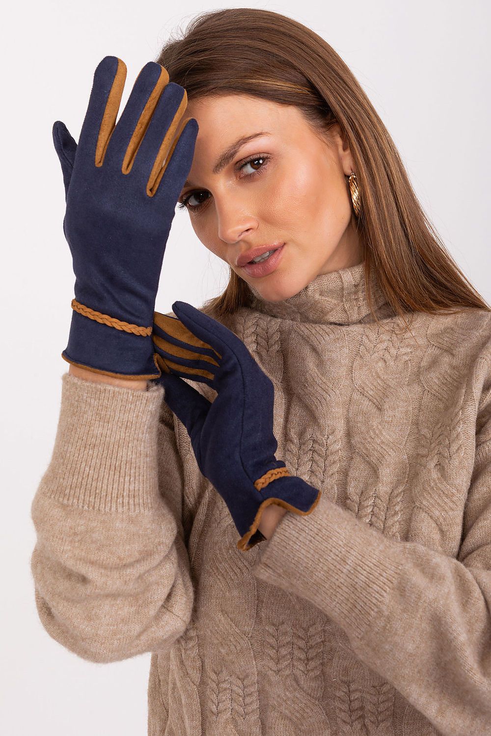 AT Contrasting Insert Gloves