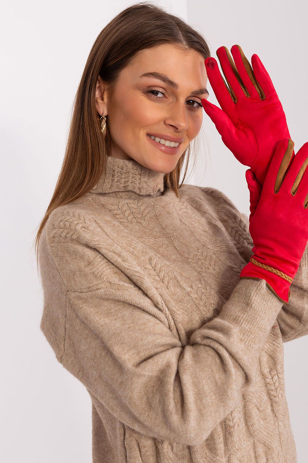 AT Contrasting Insert Gloves