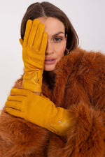 AT Dual-Material Touchscreen Gloves yellow