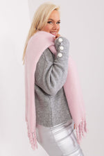 AT Geometric Tassel Shawl Scarf