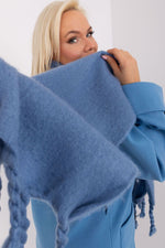 AT Geometric Tassel Shawl Scarf