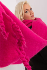 AT Geometric Tassel Shawl Scarf