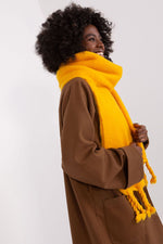 AT Geometric Tassel Shawl Scarf