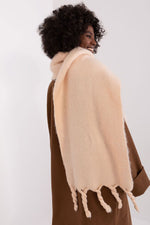 AT Geometric Tassel Shawl Scarf