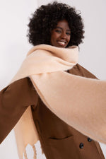 AT Geometric Tassel Shawl Scarf