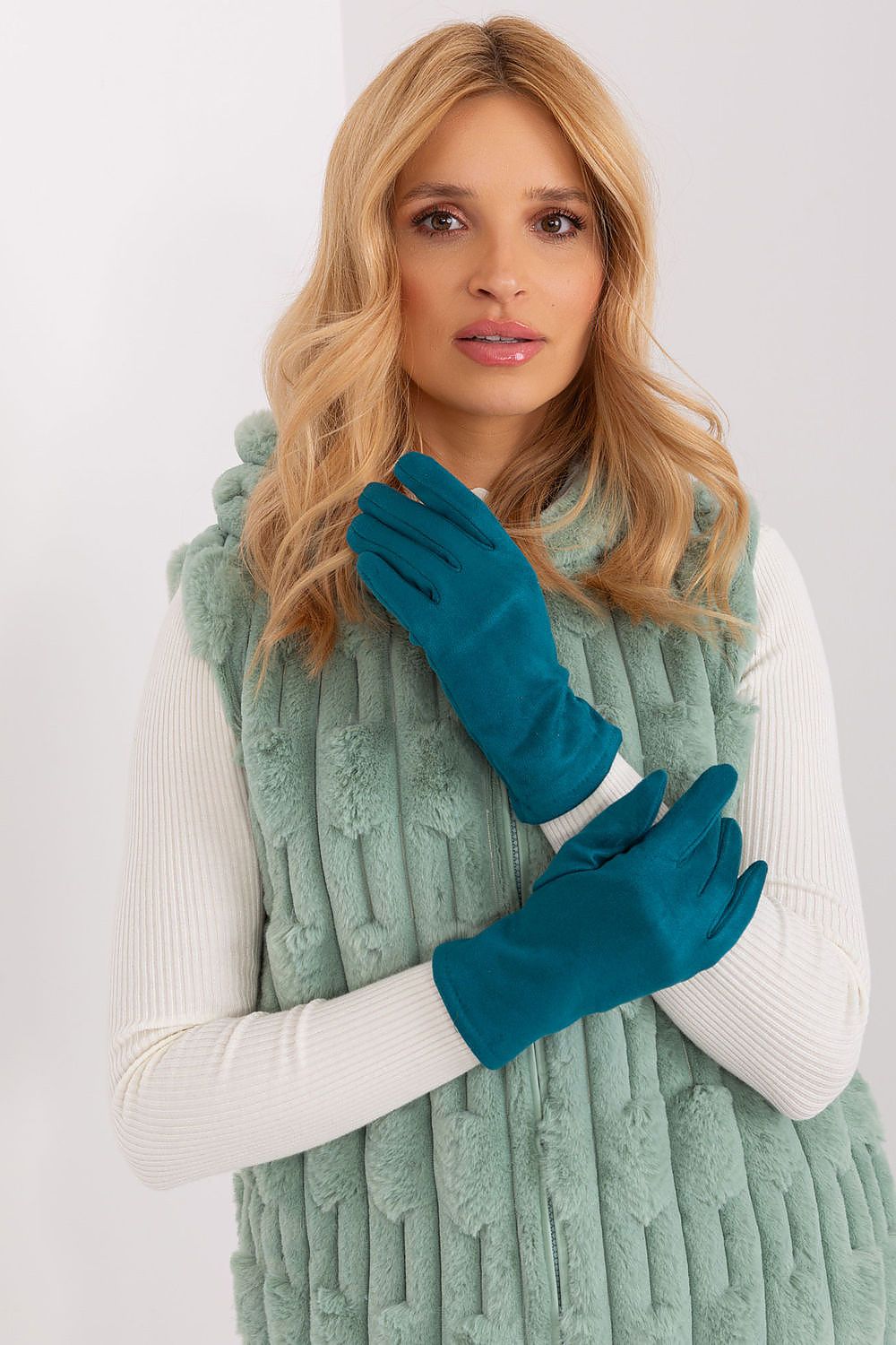 AT Smooth Insulated Touch Gloves blue