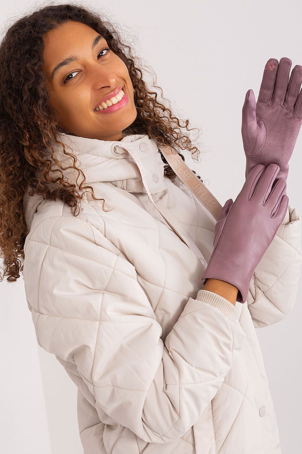 AT Mixed-Material Touch Gloves
