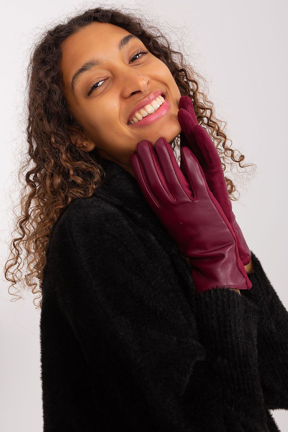 AT Mixed-Material Touch Gloves