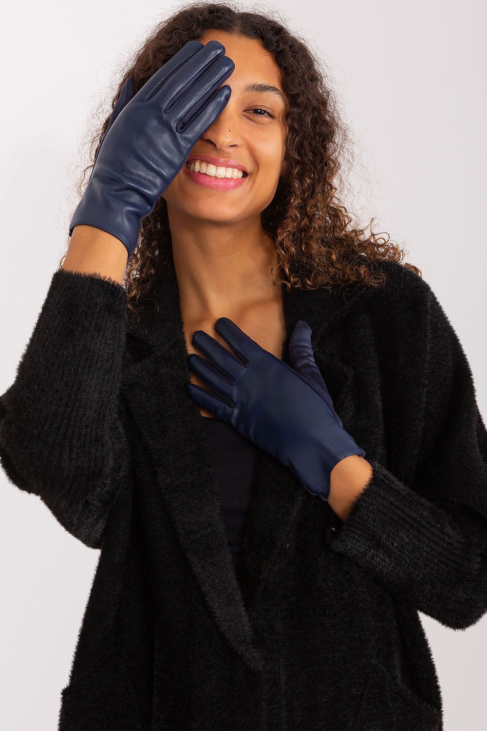 AT Mixed-Material Touch Gloves