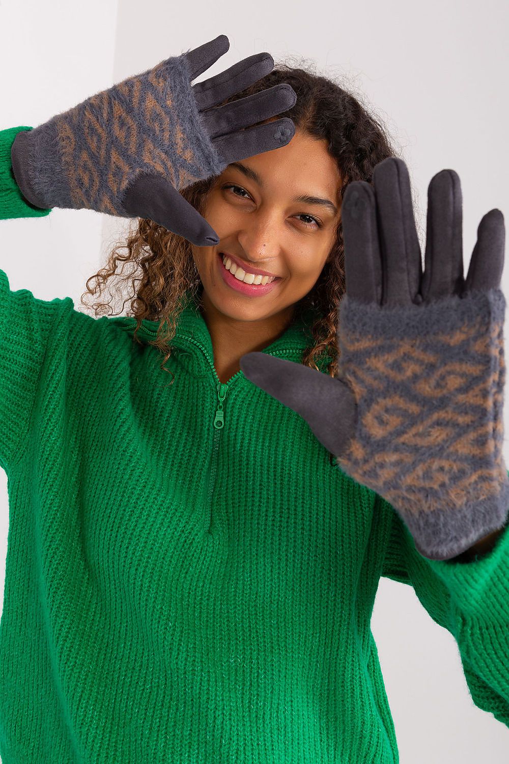 AT Touchscreen Smooth Winter Gloves with Removable Lining