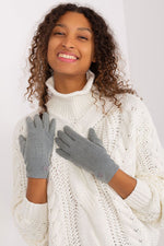 AT Patch-Detail Insulated Gloves grey 2