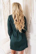 Kalimo Men's Shirt-Style Satin Nightshirt for Women