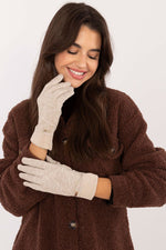 AT Ribbed Warmth Gloves beige