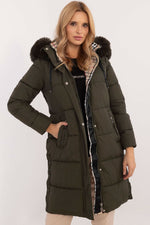 Factory Price Quilted Winter Coat green