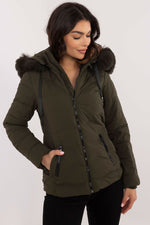 Factory Price Short Quilted Coat Jacket green