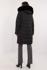 Factory Price Fur Collar Long Parker Coat