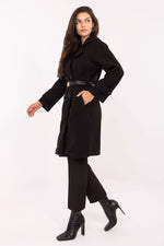 Rue Paris Long Belted Coat