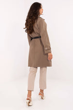 Rue Paris Long Belted Coat