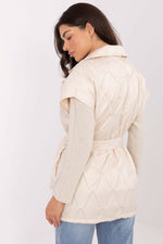 Rue Paris Quilted Buttoned Gilet Vest