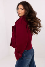 Rue Paris Short Eco-Leather Trench Coat