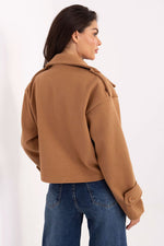 Rue Paris Short Eco-Leather Trench Coat