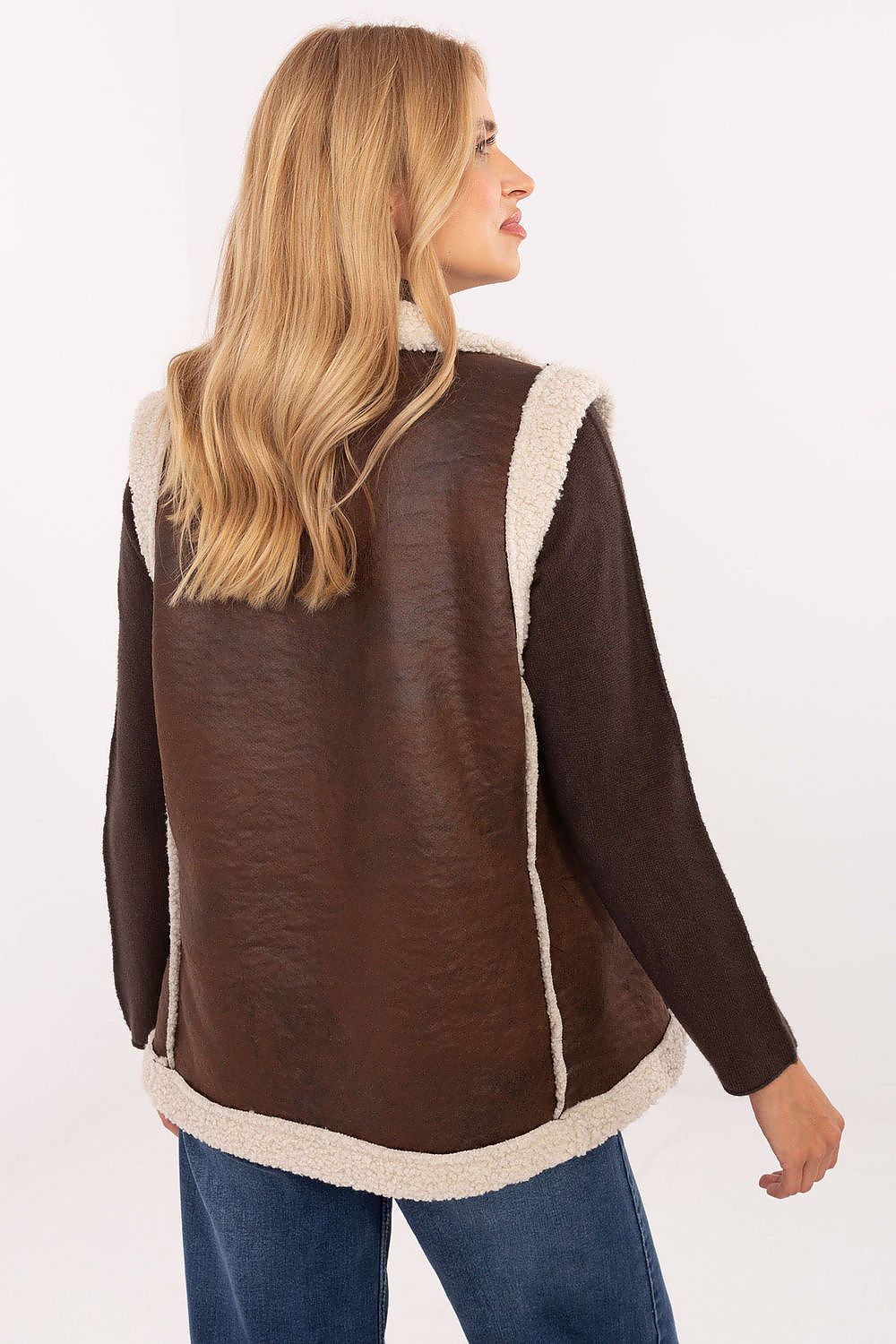 Factory Price Faux Fur Gilet Vest