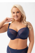Gorsenia Soft Bra Model 218309 Navy Blue navy blue