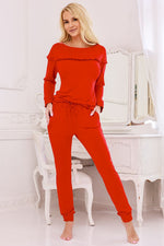 Kalimo Mary Warm Pyjamas Set red