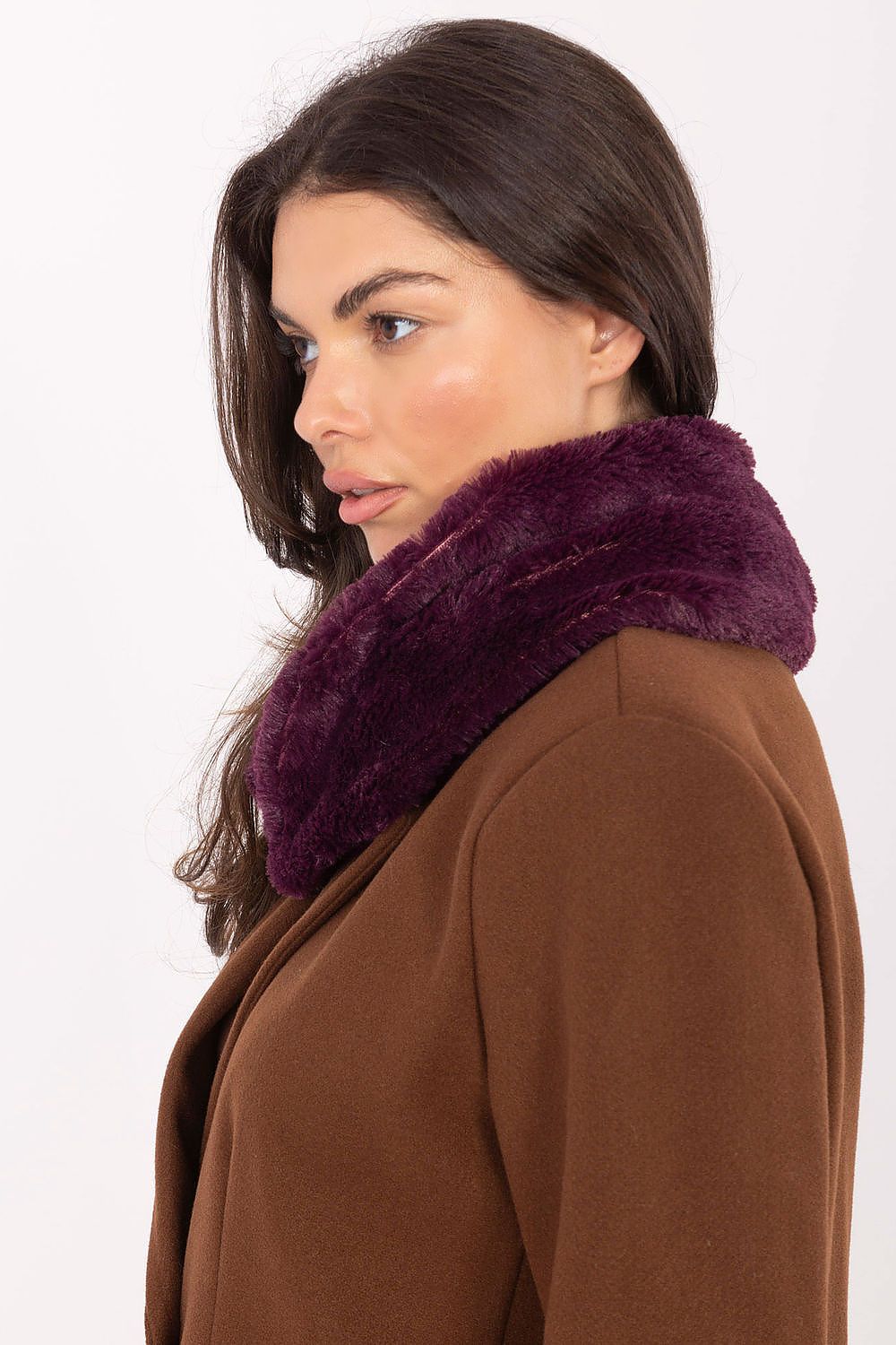 AT Fluffy Infinity Scarf