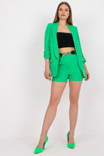 Italy Moda Elegant Jacket & Shorts Co-ord Set