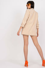 Italy Moda Elegant Jacket & Shorts Co-ord Set