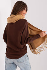 AT Warm Tassel Winter Shawl Scarf