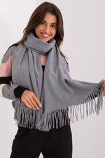 AT Warm Tassel Winter Shawl Scarf