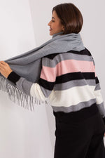 AT Warm Tassel Winter Shawl Scarf