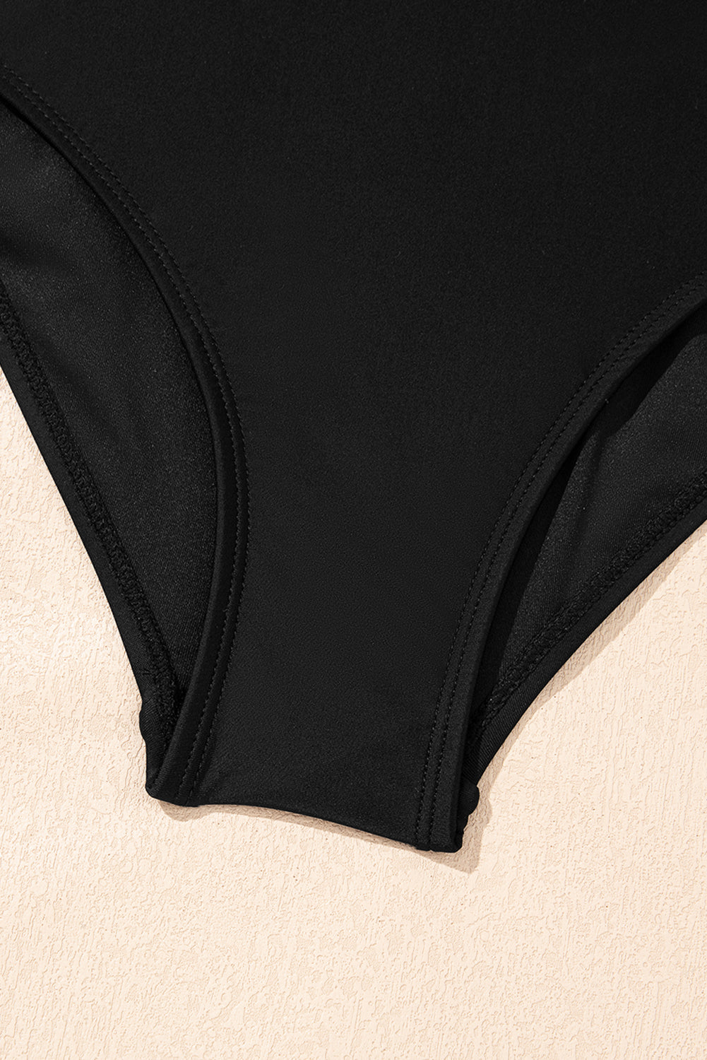 Cut Out Twist Bowknot Backless One Piece Swimsuit