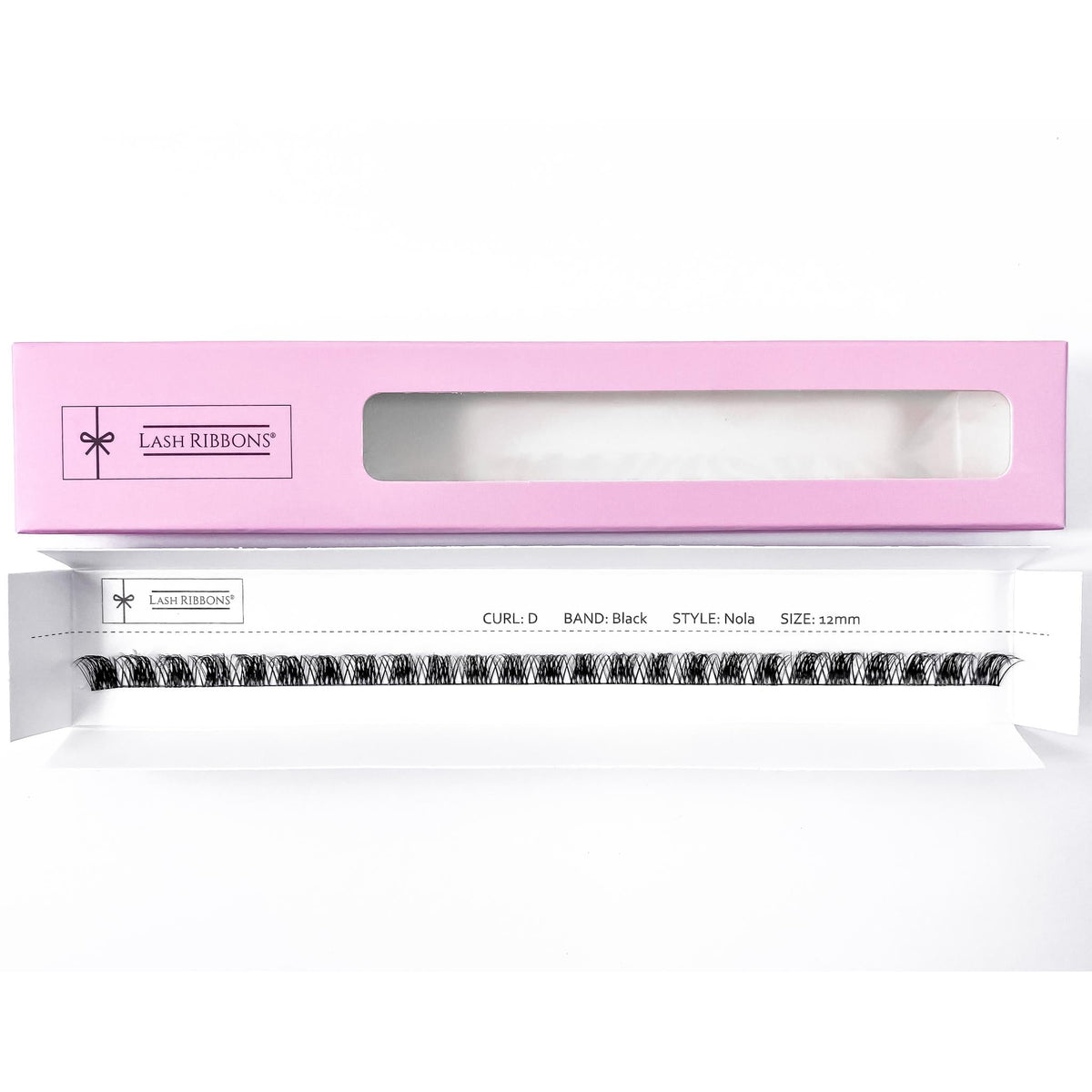'D' Curl Black Lash Ribbons® Starter Kit (With Ultimate Bond)