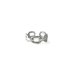 Delta Silver Chain Link Ring