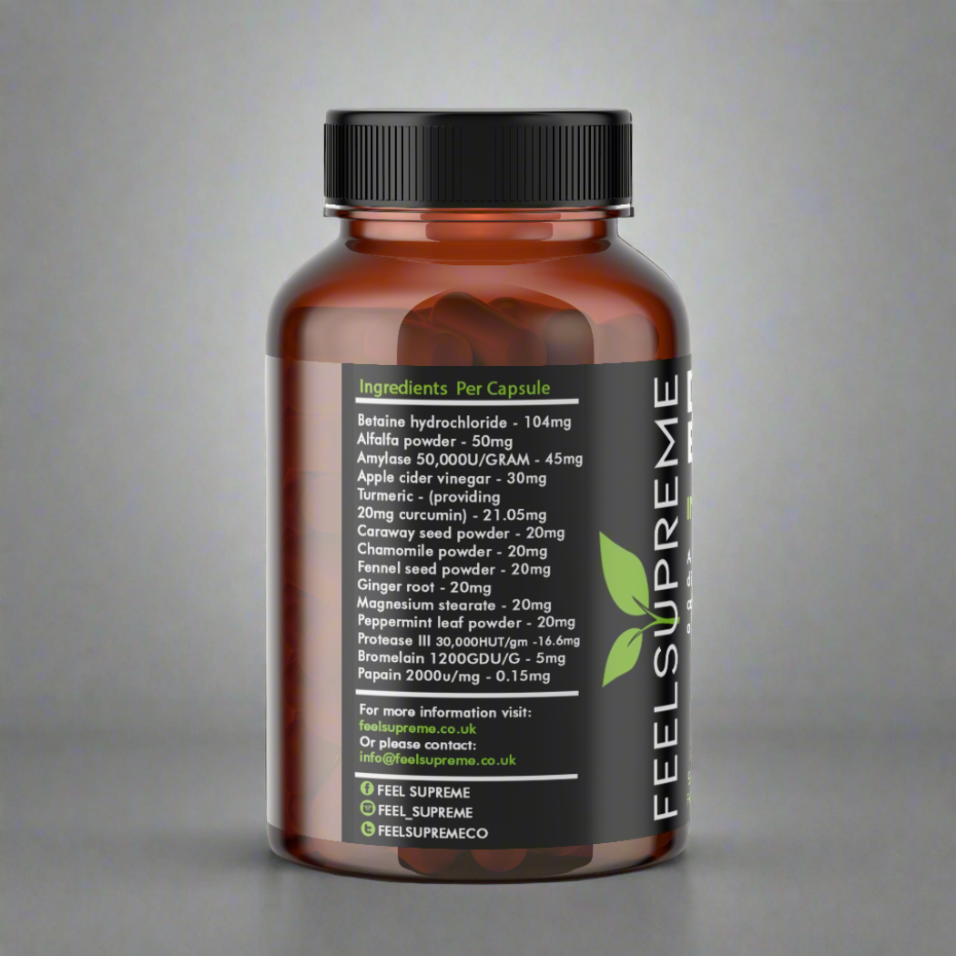 Feel Supreme Digestive Enzymes 90 Capsules