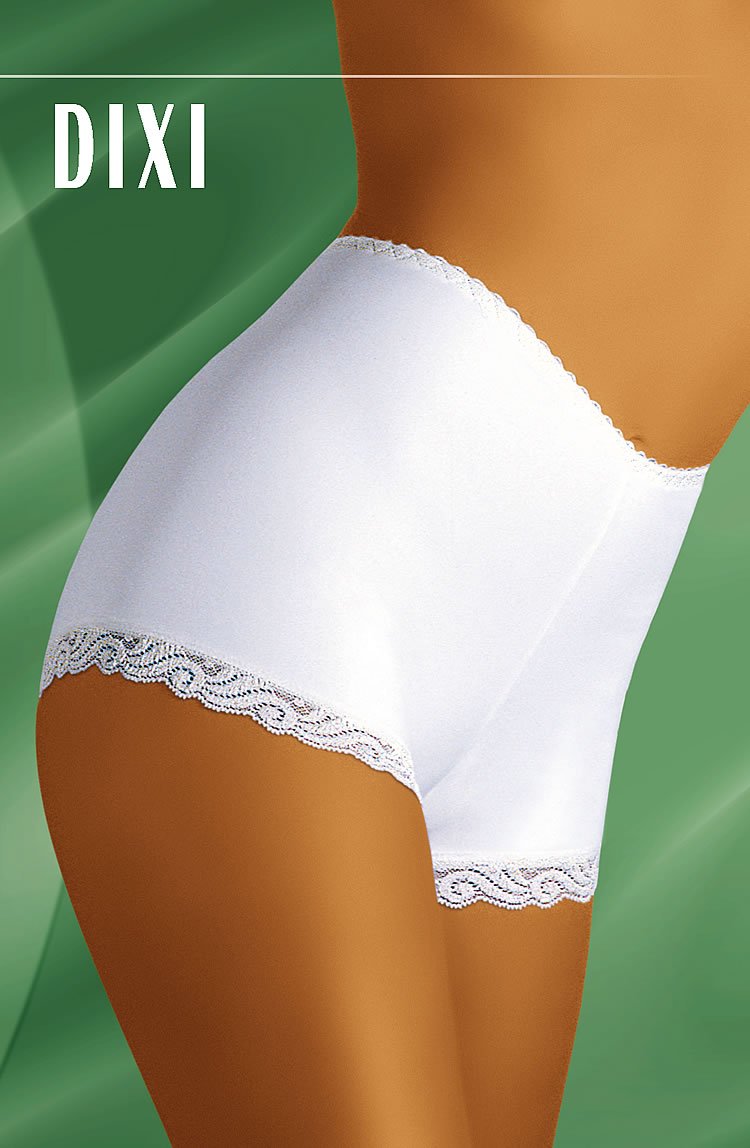 Wolbar Dixi Microfibre High Waist Shorts White