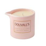 Douvall's Argan Massage Candle - Vanilla Jasmin & Ginger 180g | Intensely Nourishing and Hydrating Body Treatment