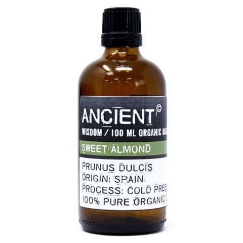 Sweet Almond Organic Base Oil 100ml