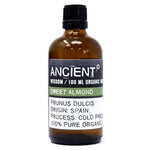 Sweet Almond Organic Base Oil 100ml