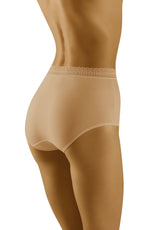 Wolbar Eco-Go Lace Trim High Waist Briefs Beige