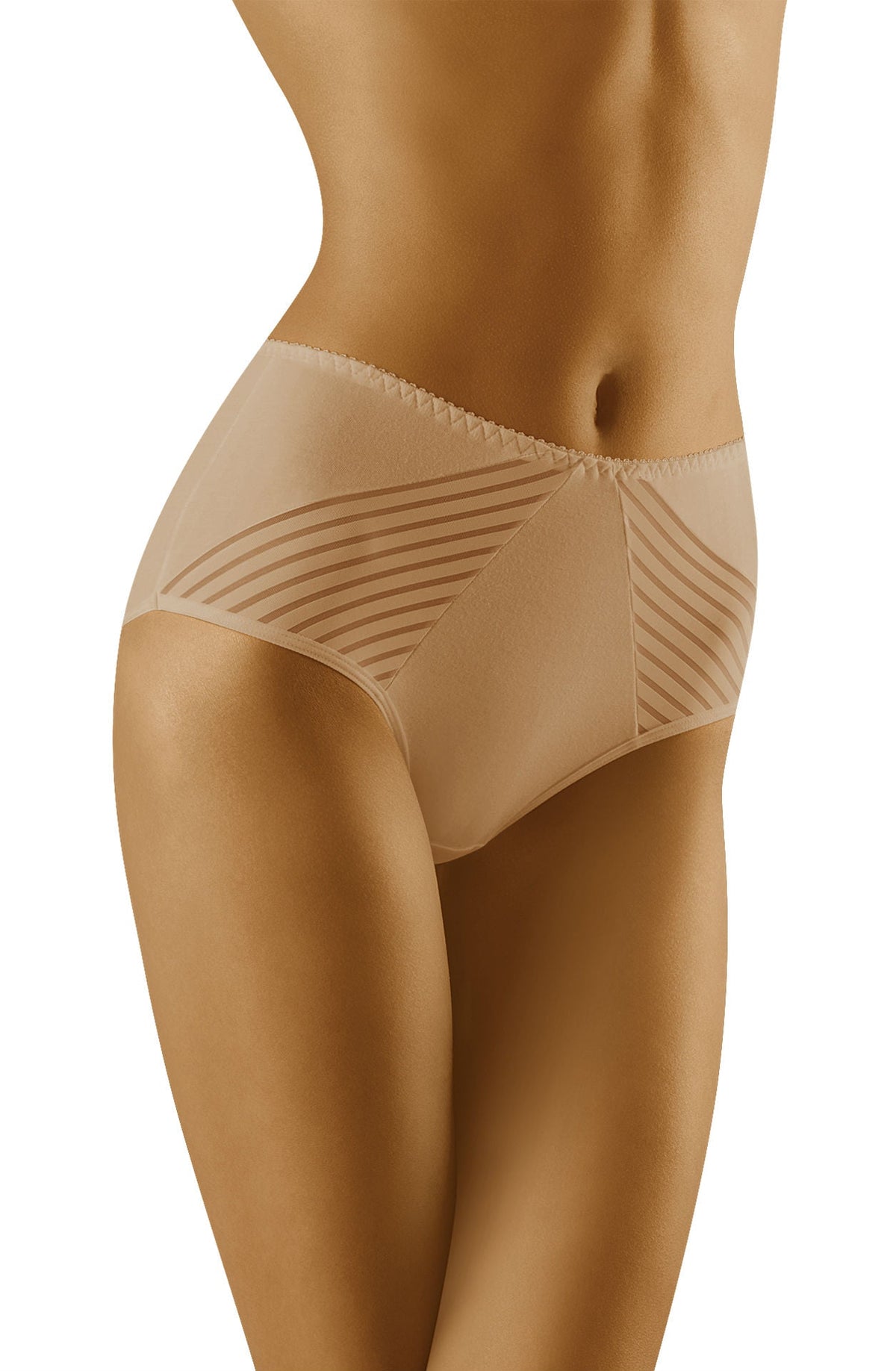 Wolbar Eco-Ma Sheer Cotton Briefs Beige