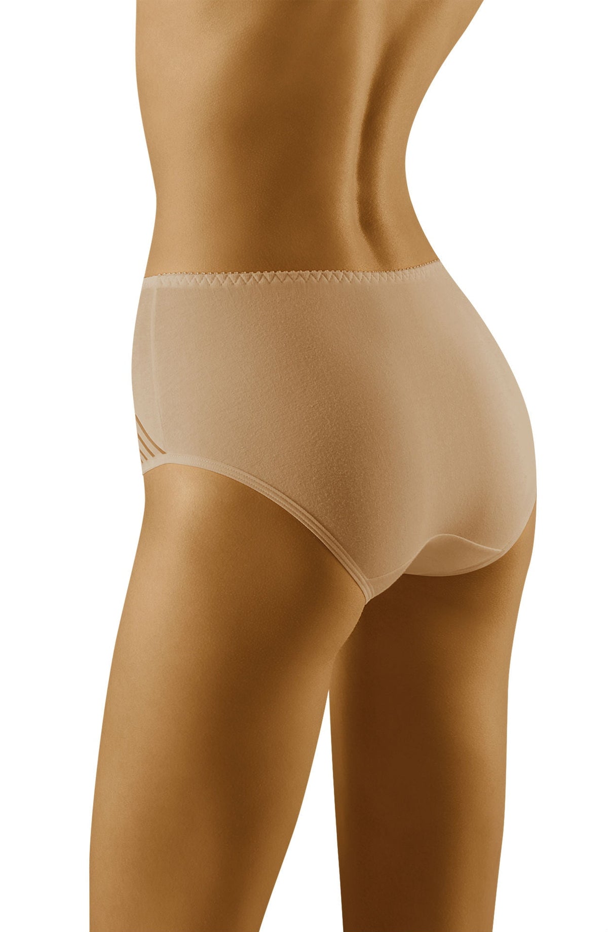 Wolbar Eco-Ma Sheer Cotton Briefs Beige