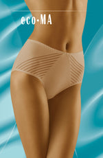 Wolbar Eco-Ma Sheer Cotton Briefs Beige