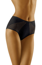 Wolbar Eco-Ma Sheer Cotton Briefs Black