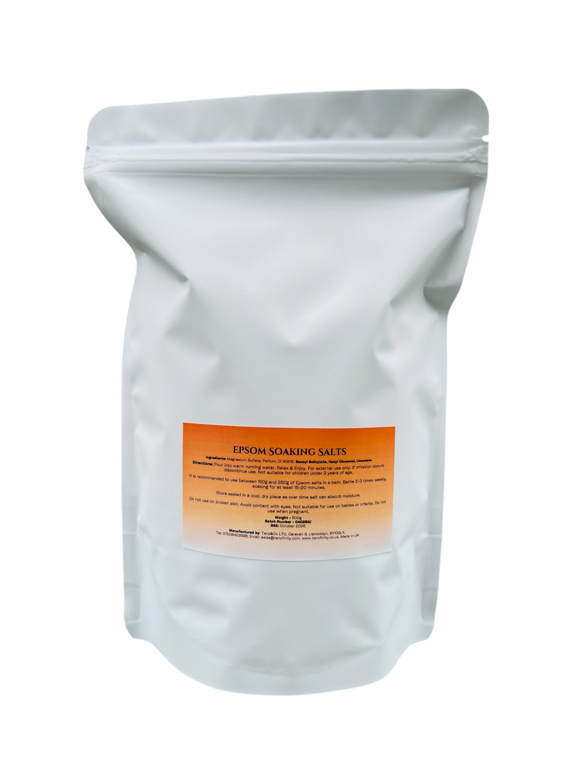Energise - Epsom Salts 500g